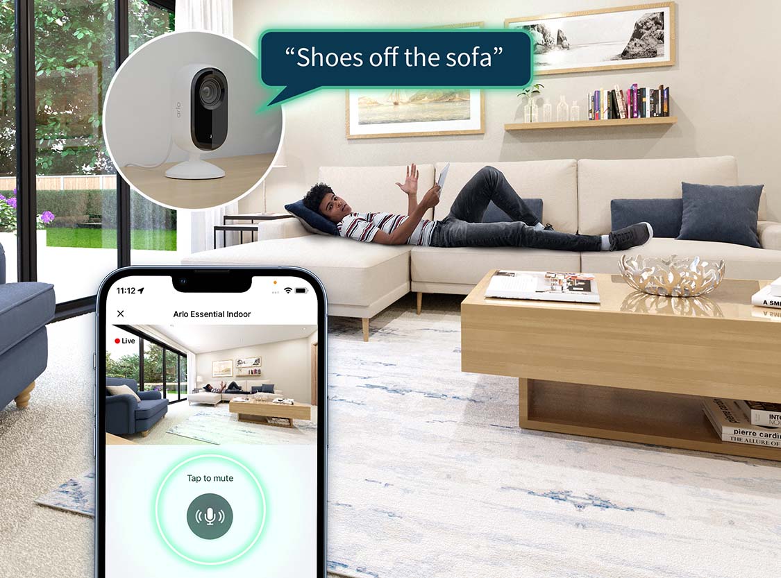 IP-Kamera Arlo Essential Indoor-Sicherheitskamera
