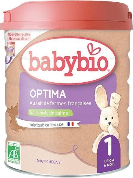 Kojenecké mléko BABYBIO OPTIMA 1 Bio 800 g