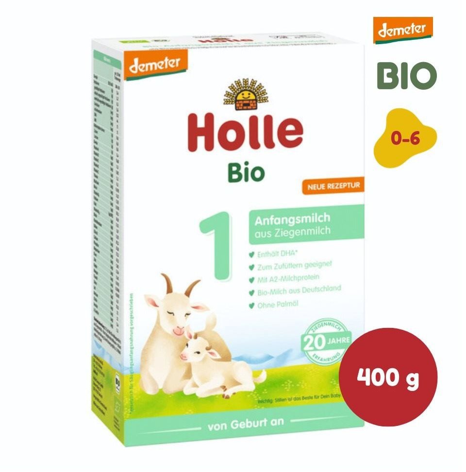 Kojenecké mléko HOLLE BIO Dětská mléčná výživa na bázi kozího mléka 1 - 1× 400 g
