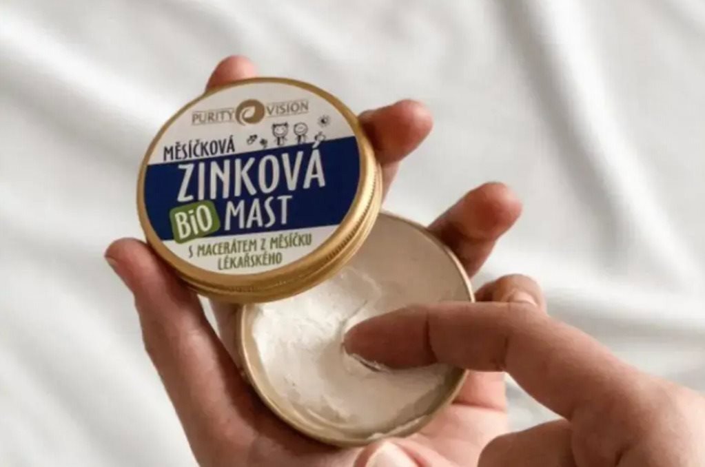 Bio Měsíčková Zinková mast PURITY VISION 150 ml