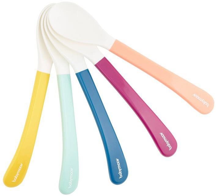 Dětská lžíce BABYMOOV sada lžiček Multicolor 5ks