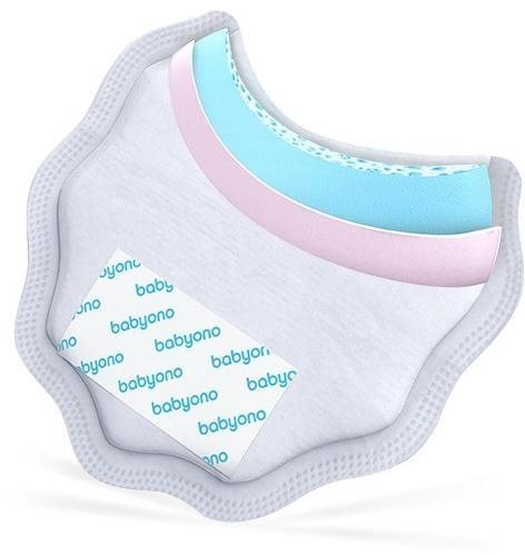 Vložky do podprsenky BabyOno jednorázové ultratenké vložky do podprsenky 24 ks, bílé