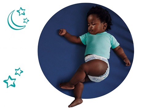 Plenkové kalhotky Pampers Night Pants