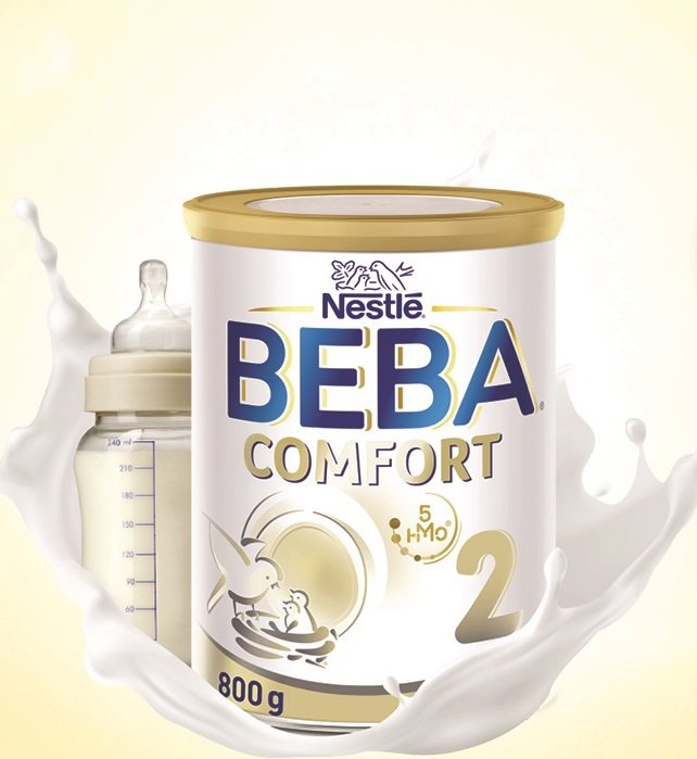 Kojenecké mléko BEBA COMFORT 2, 5HMO (6× 800 g)