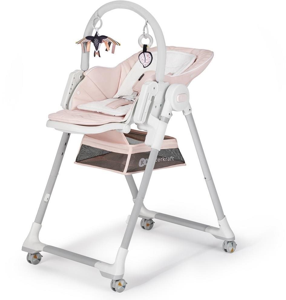 Jídelní židlička Kinderkraft Lastree Pink
