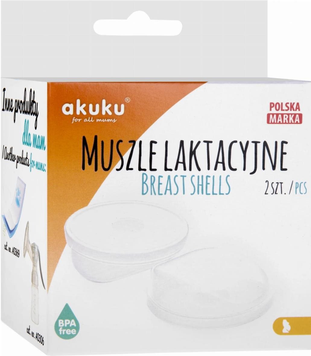 AKUKU laktační mušle 2 ks