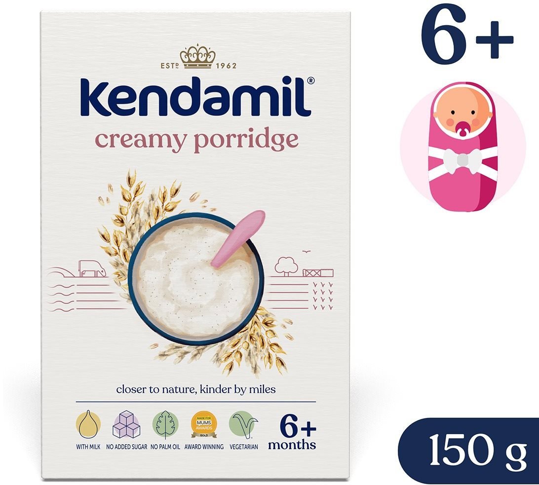 Mléčná kaše Kendamil mléčná krémová ovesná kaše (150 g)