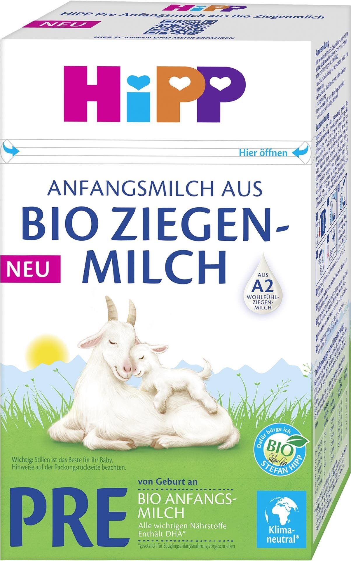 Kojenecké mléko HiPP 1 BIO kozí mléko 400 g