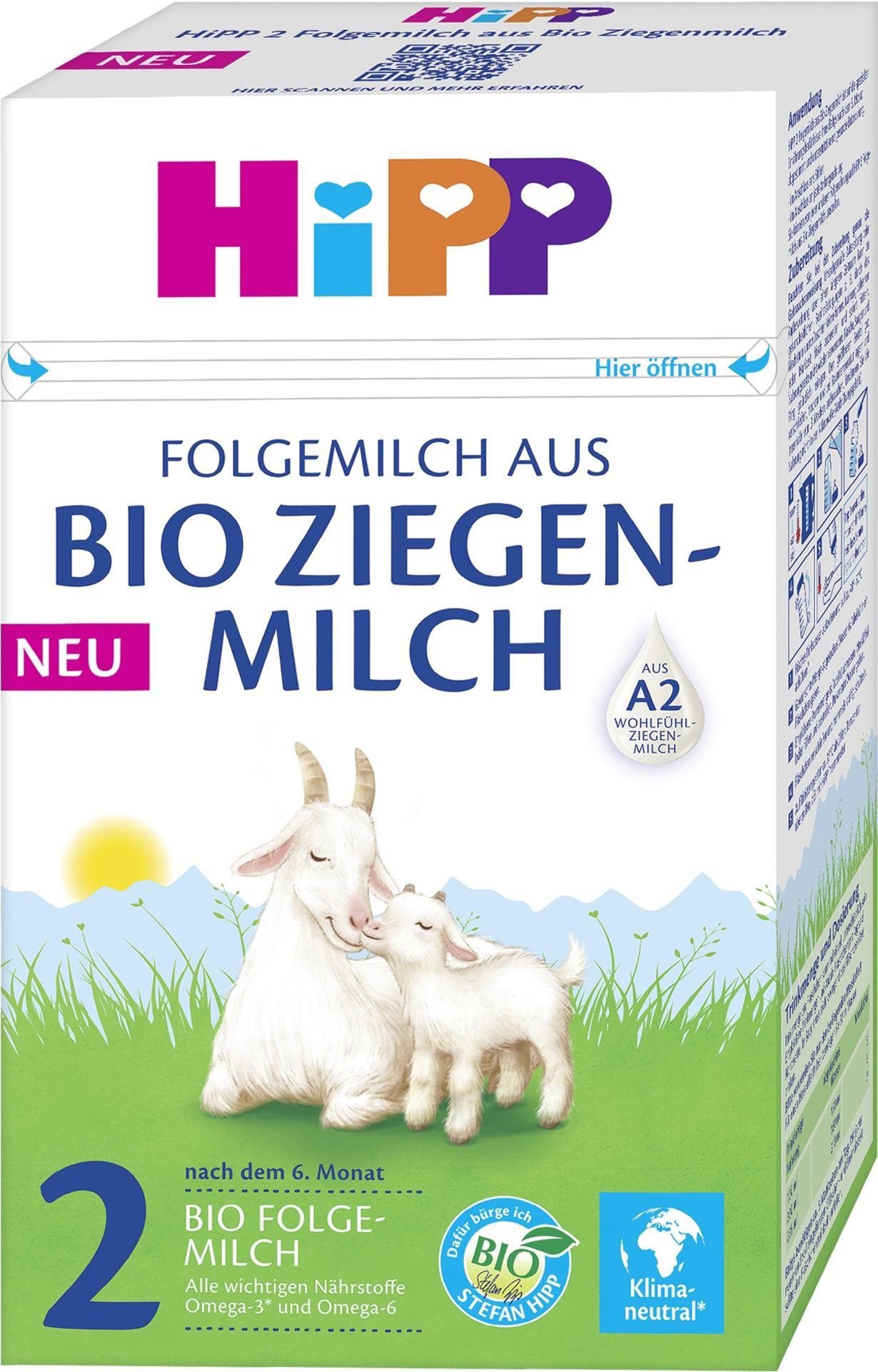 Kojenecké mléko HiPP 2 BIO kozí mléko 400 g