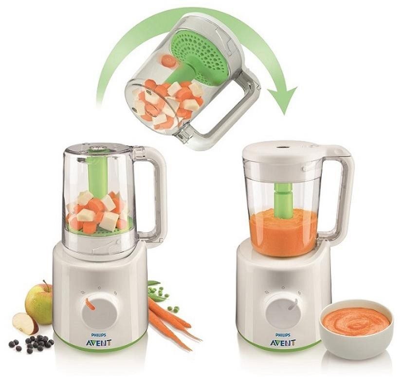 Parní hrnec Philips AVENT parní hrnec a mixér 2v1 SCF870/20