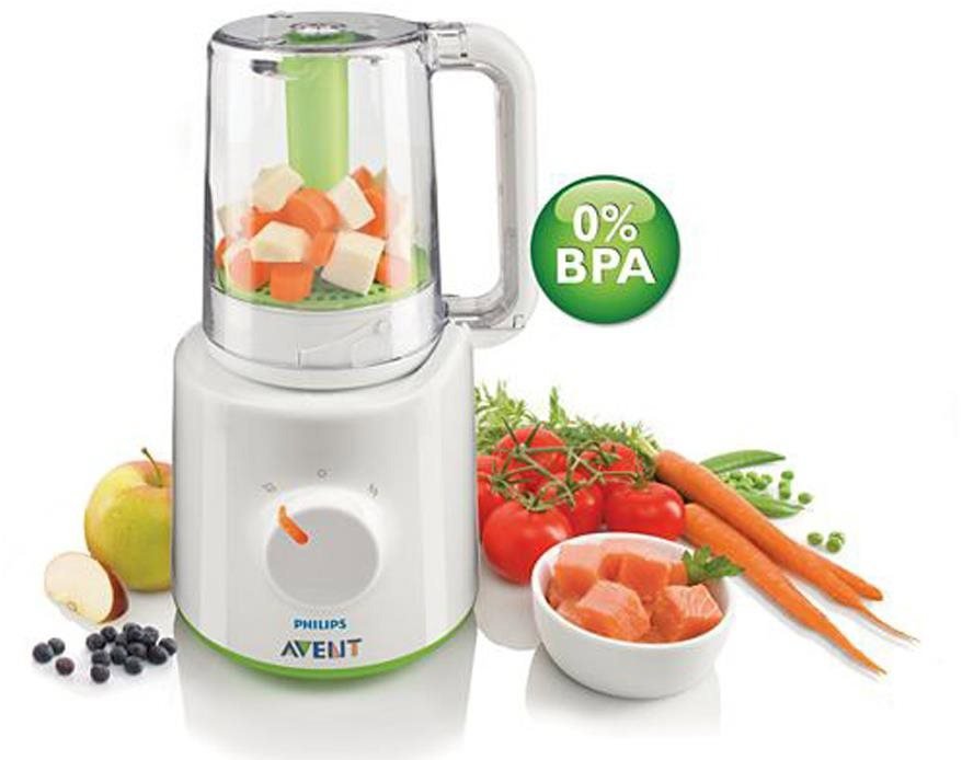 Parní hrnec Philips AVENT parní hrnec a mixér 2v1 SCF870/20