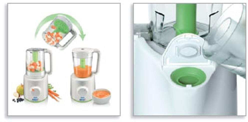 Parní hrnec Philips AVENT parní hrnec a mixér 2v1 SCF870/20