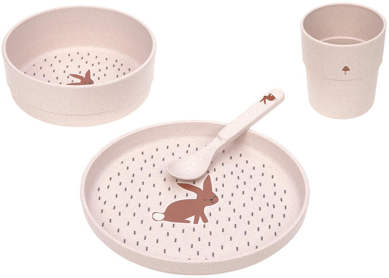 Lässig Dish Set PP/Cellulose Little Forest Rabbit