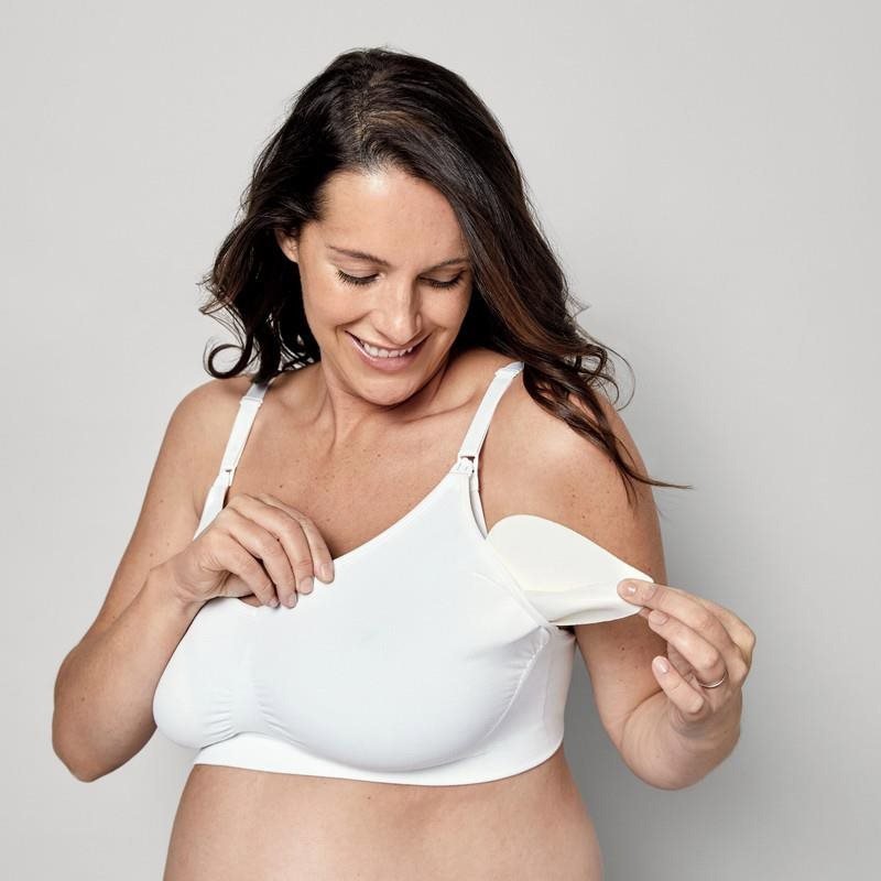 Kojicí podprsenka MEDELA Ultra těhotenská a kojicí podprsenka Keep Cool™, béžová