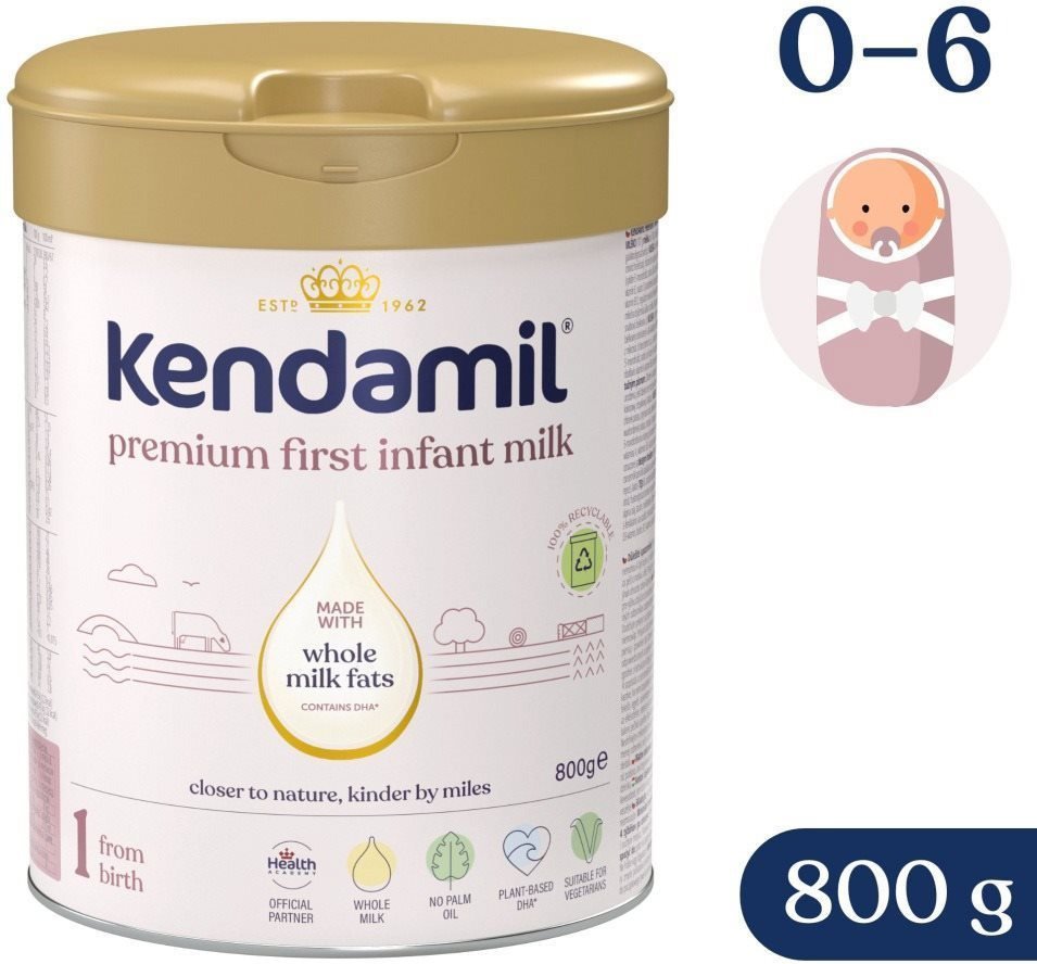 Kojenecké mléko Kendamil Premium 1 (800 g)