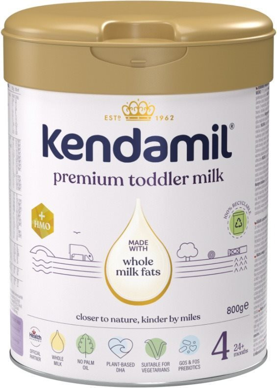 Kojenecké mléko Kojenecké mléko Kendamil Premium 4 HMO+ (800 g)Kendamil Premium 4 HMO+ (800 g)