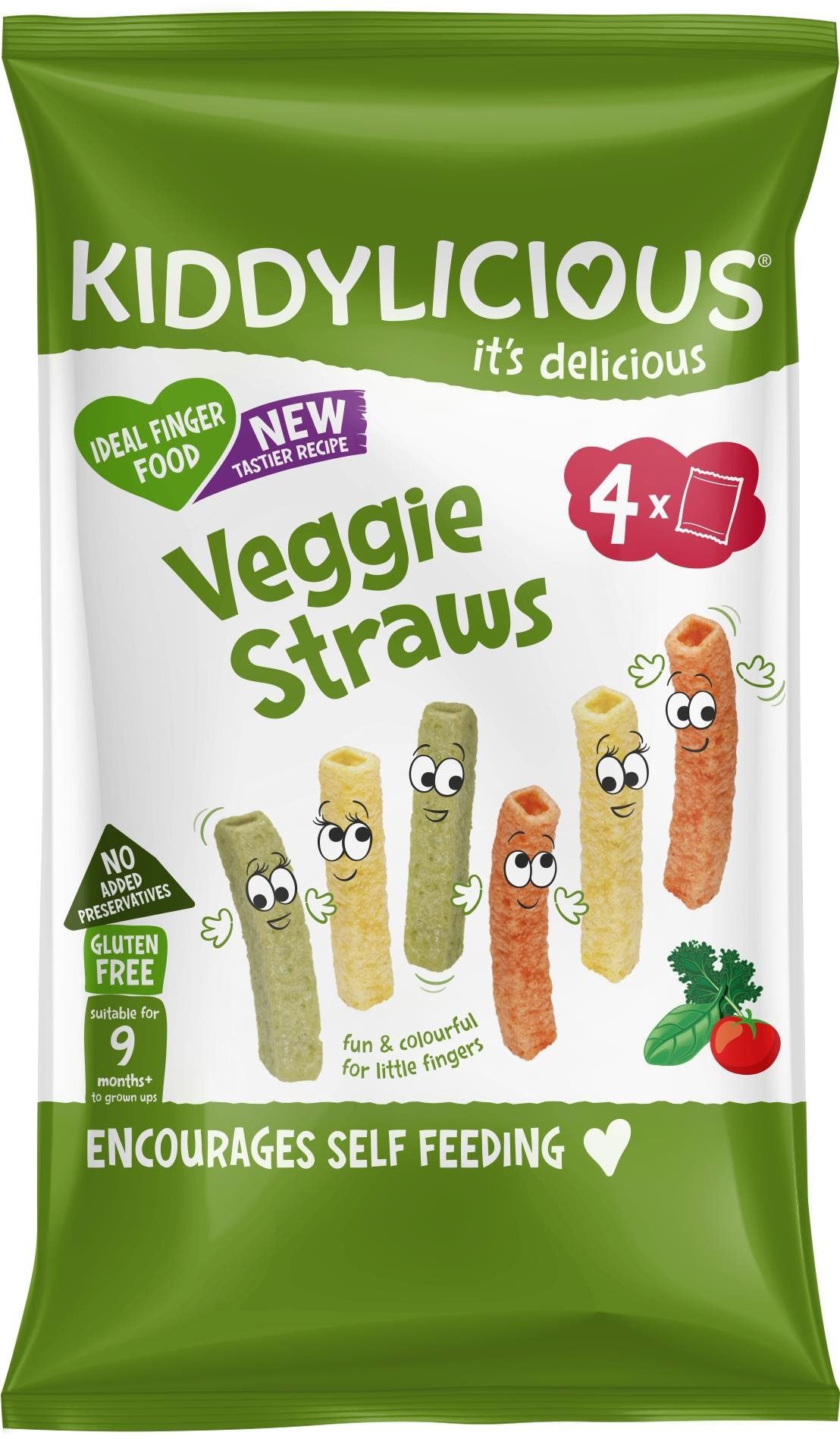Křupky pro děti Kiddylicious tyčinky zeleninové 12 g