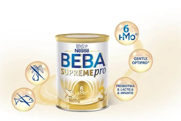 Kojenecké mléko BEBA SUPREMEpro 3, 6 HMO