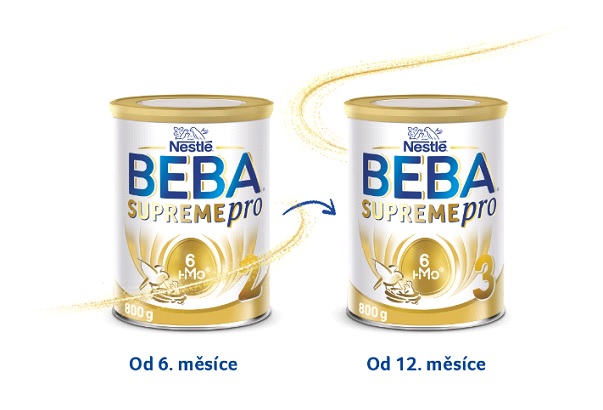Kojenecké mléko BEBA SUPREMEpro 2, 6 HMO