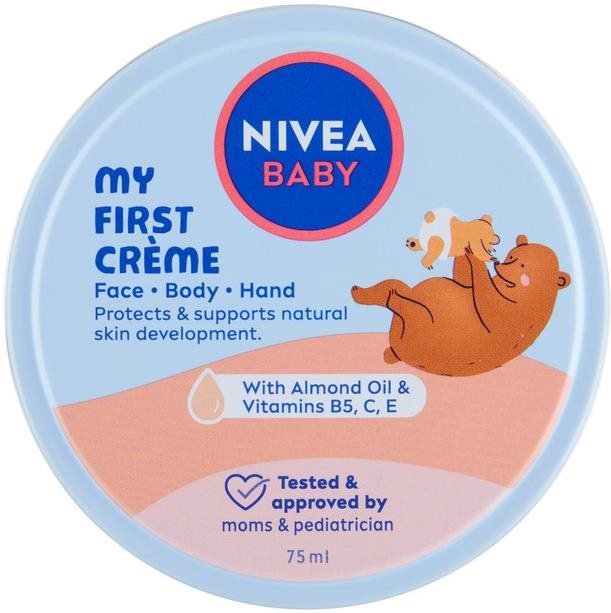 Tělový krém NIVEA Baby My First Cream 75 ml