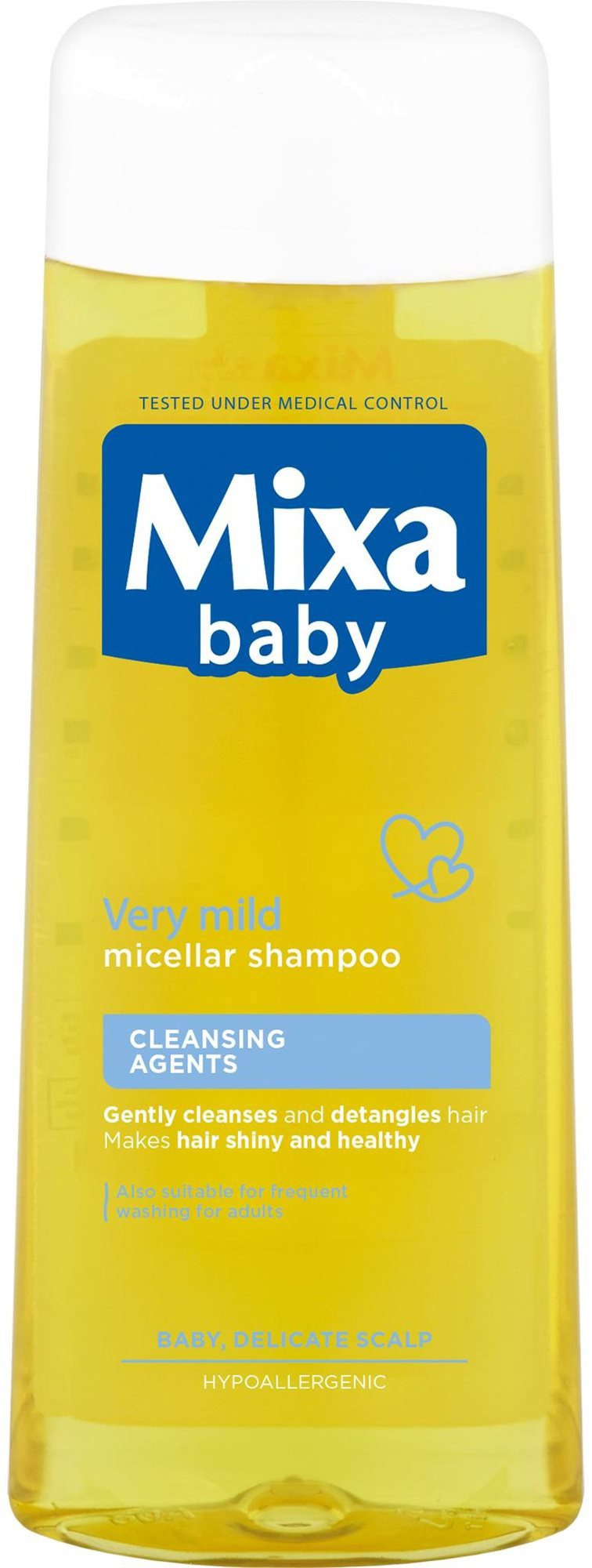 Dětský šampon MIXA Baby jemný micelární šampon 300 ml