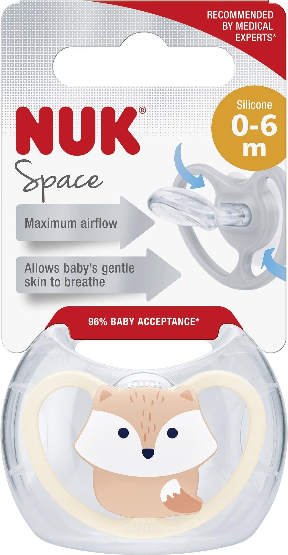 NUK Space 0–6 m BOX liška