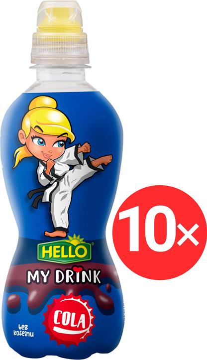 HELLO My Drink Cola 10× 330 ml