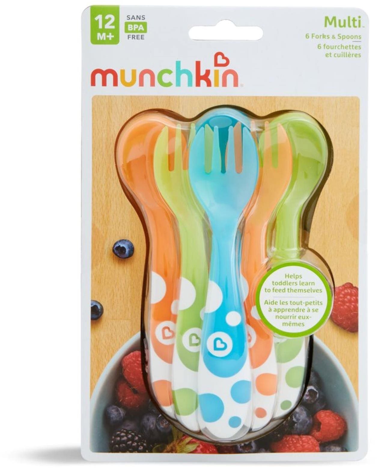 Dětský příbor Munchkin Set dětských příborů 6 ks