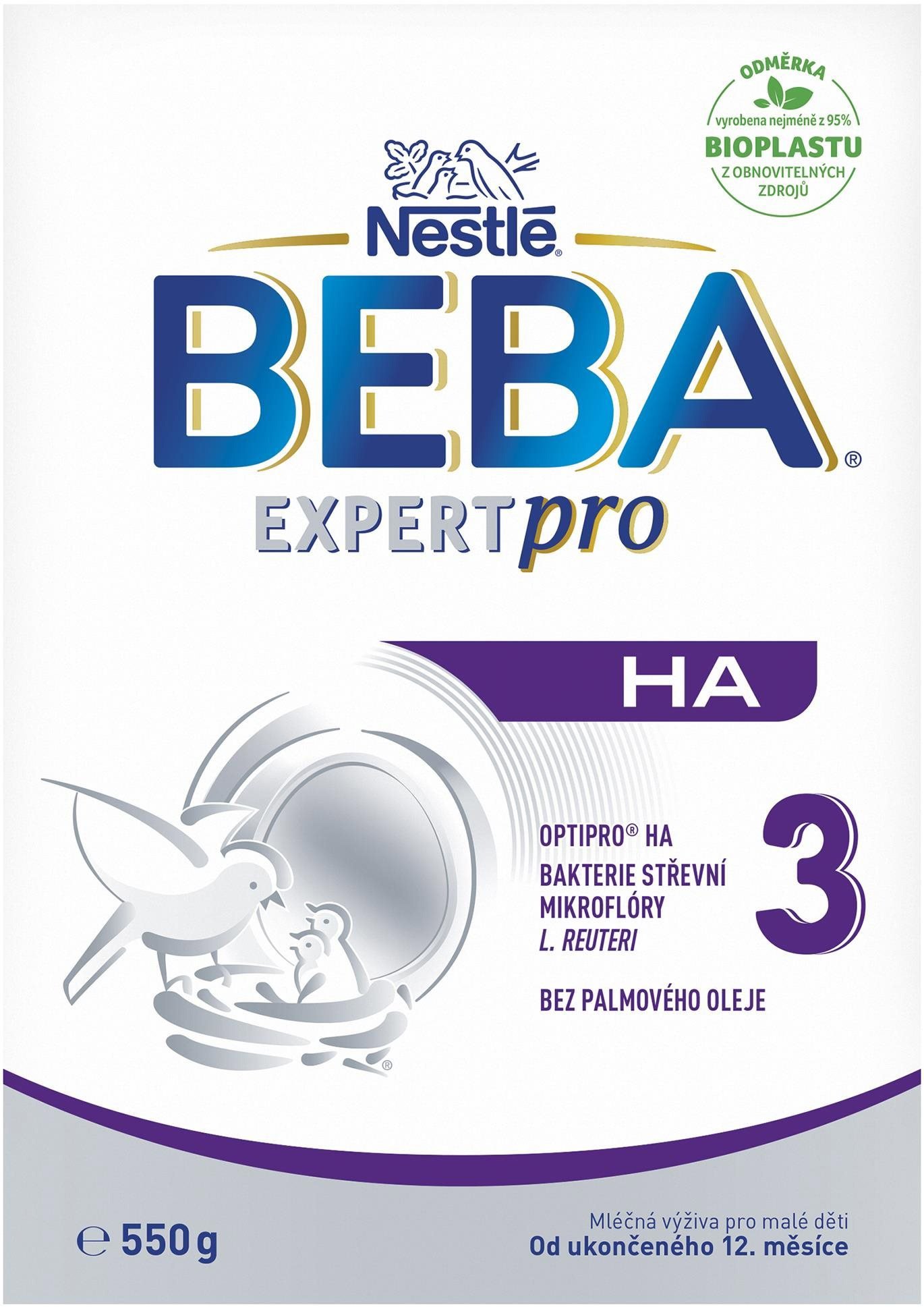 Kojenecké mléko BEBA EXPERTpro HA 3, 550 g