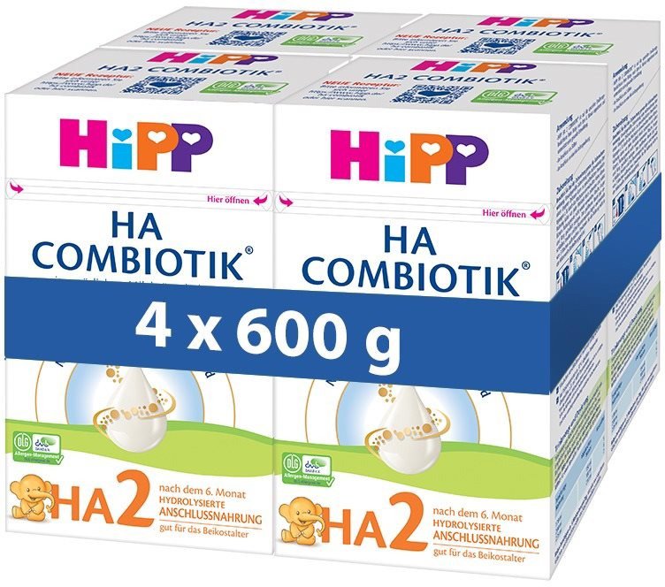 HiPP HA 2 Combiotik 4× 600 g
