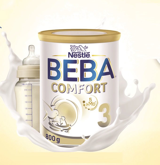 Kojenecké mléko BEBA COMFORT 3 HM-O (3× 800 g)