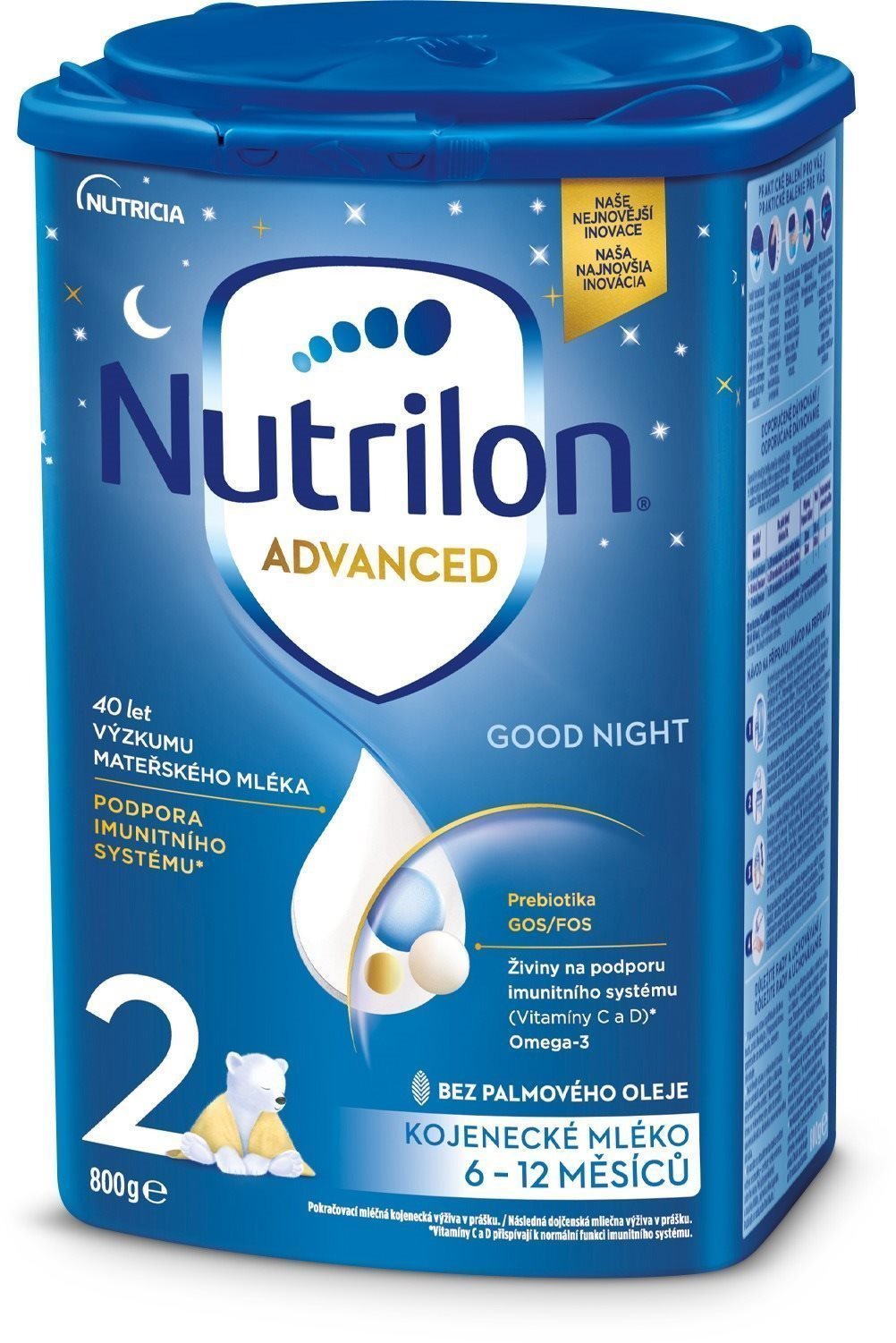 BABY5523 Nutrilon 2 Advanced Good Night pokračovací mléko 800 g, 6+