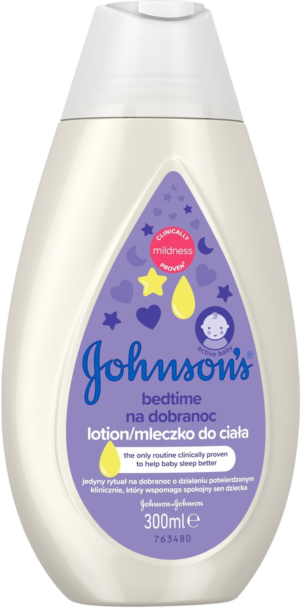 Dětské tělové mléko JOHNSON'S BABY Bedtime tělové mléko pro dobré spaní 300 ml