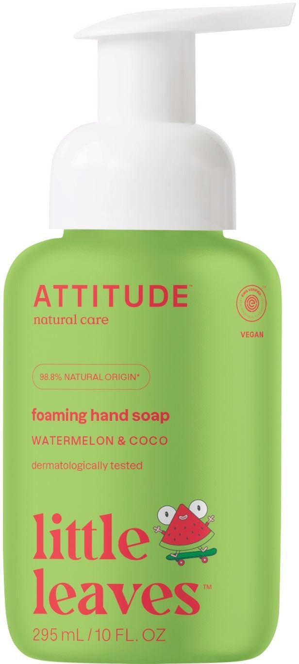 Dětské mýdlo ATTITUDE Little Leaves s vůní melounu a kokosu 295 ml