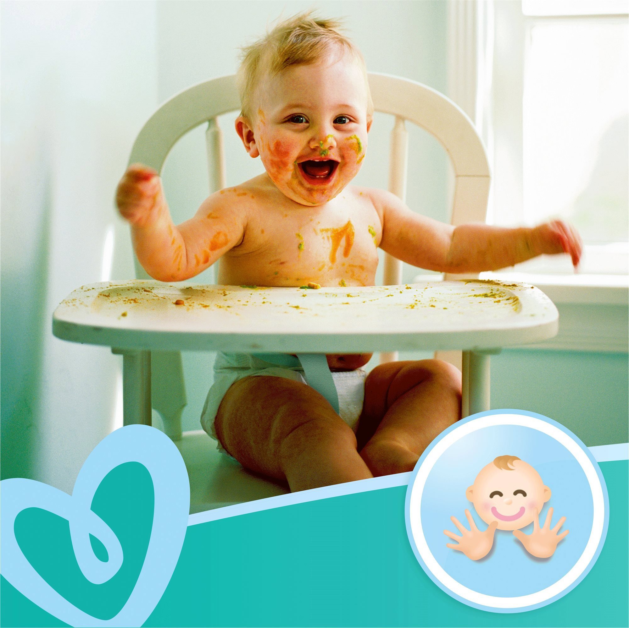 Dětské vlhčené ubrousky PAMPERS Fresh Clean 12× 52 ks