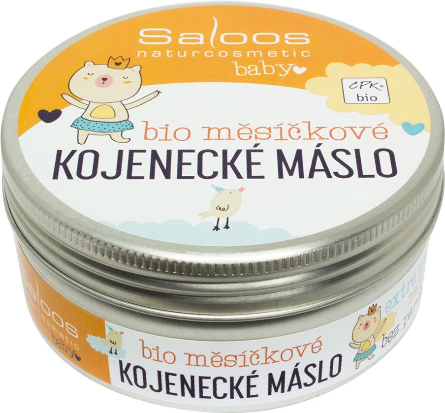 Tělové máslo SALOOS Bio měsíčkové kojenecké máslo 150 ml