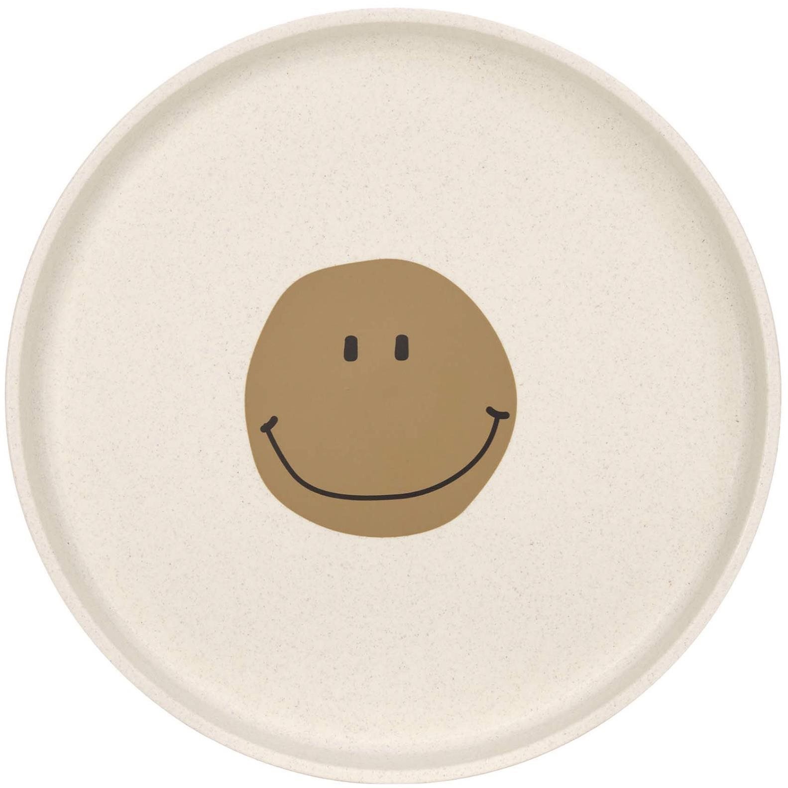 Dětský talíř Lässig Plate PP/Cellulose Happy Rascals Smile