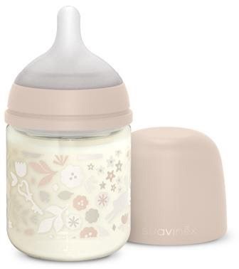 Baby Bottle Suavinex Wonderland Physiological SX PRO +0 SF 120 ml Liberty pink