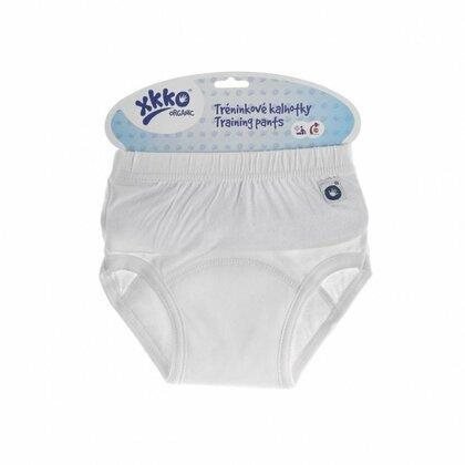 Xkko Training Panties Organic - White, size 3.5 mm, diaper size. L
