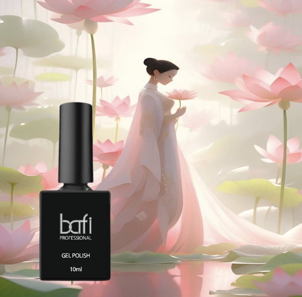 Nail polish Bafi Gel polish 004 gives nails and hands a unique look