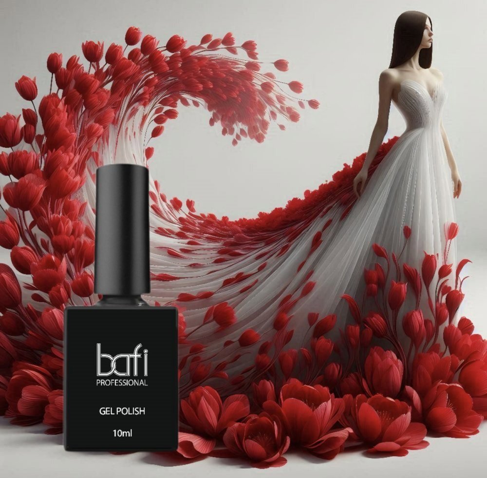 Nail polish Bafi Gel polish 024 gives nails and hands a unique look