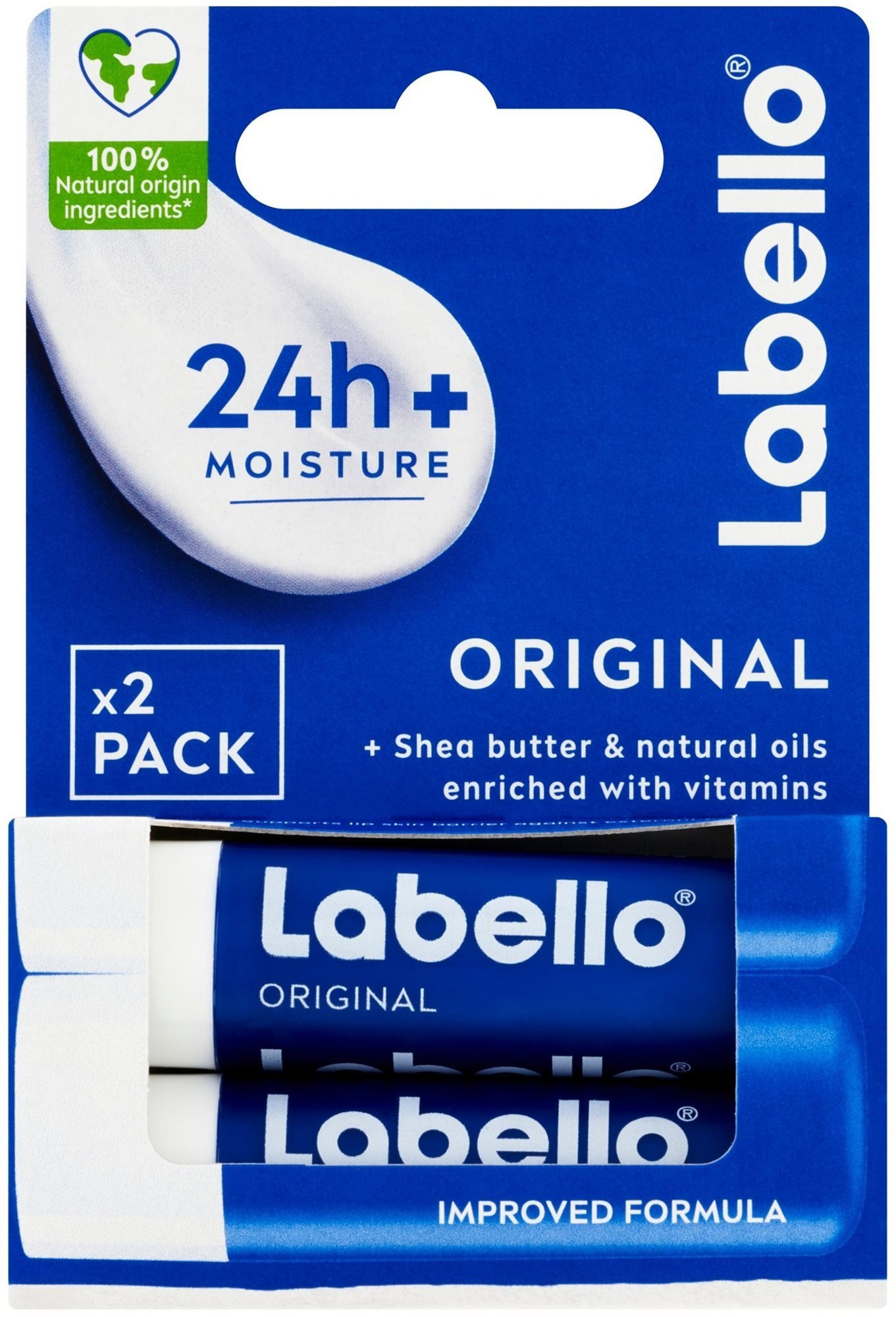 LABELLO Orginal Care 2× 4,8 g