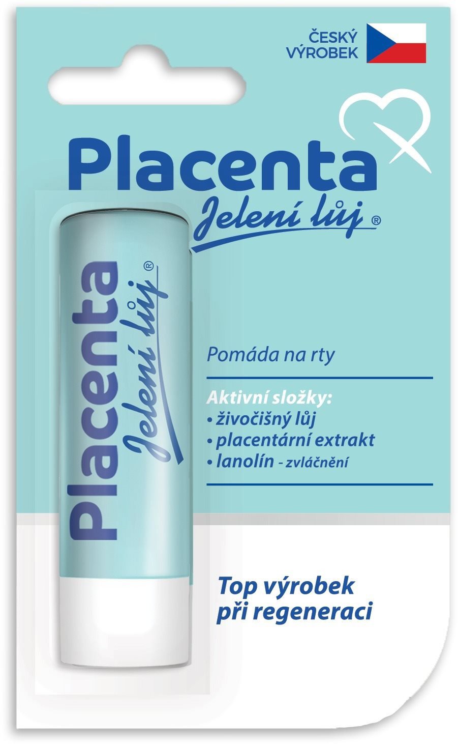 Balzám na rty REGINA Placenta v blistru