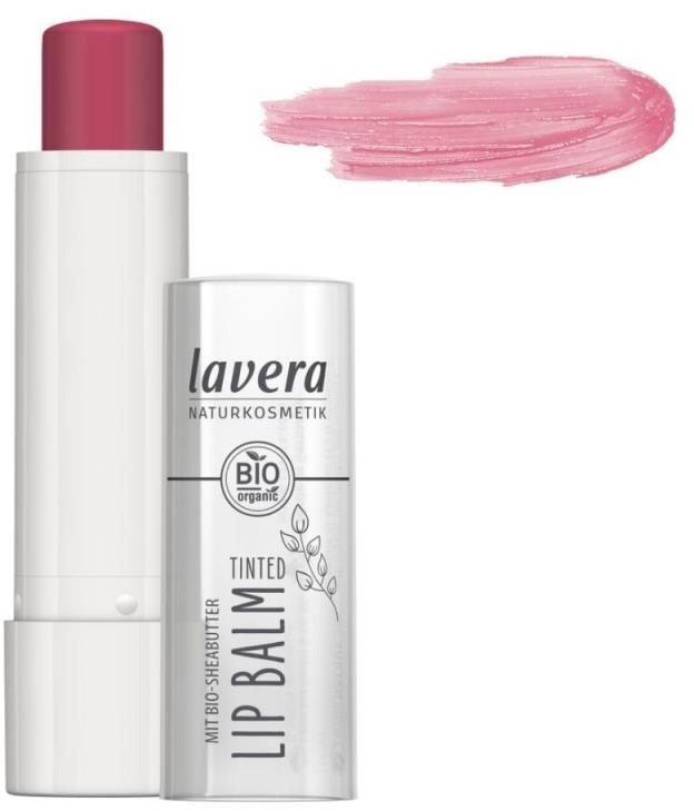 Balzám na rty LAVERA Balzám na rty tónovací 02 Pink Smoothie 4,5g