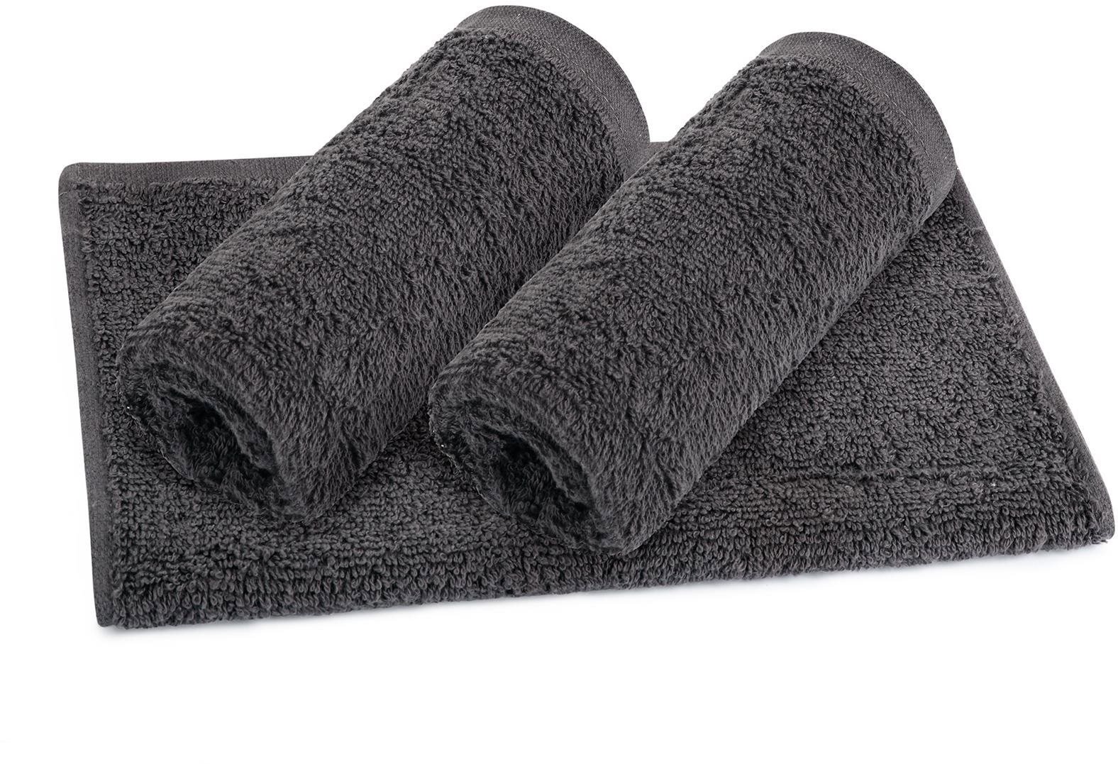 Bellatex Terry towels set of 3 - 30 × 50 106/44 dark grey