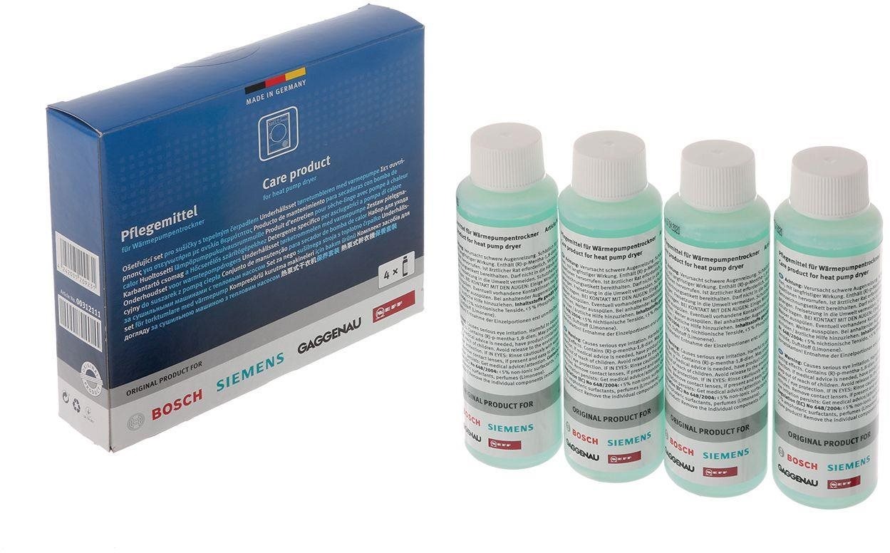 Čisticí prostředek BOSCH 312111 Ošetřující set pro sušičky s tepelným čerpadlem