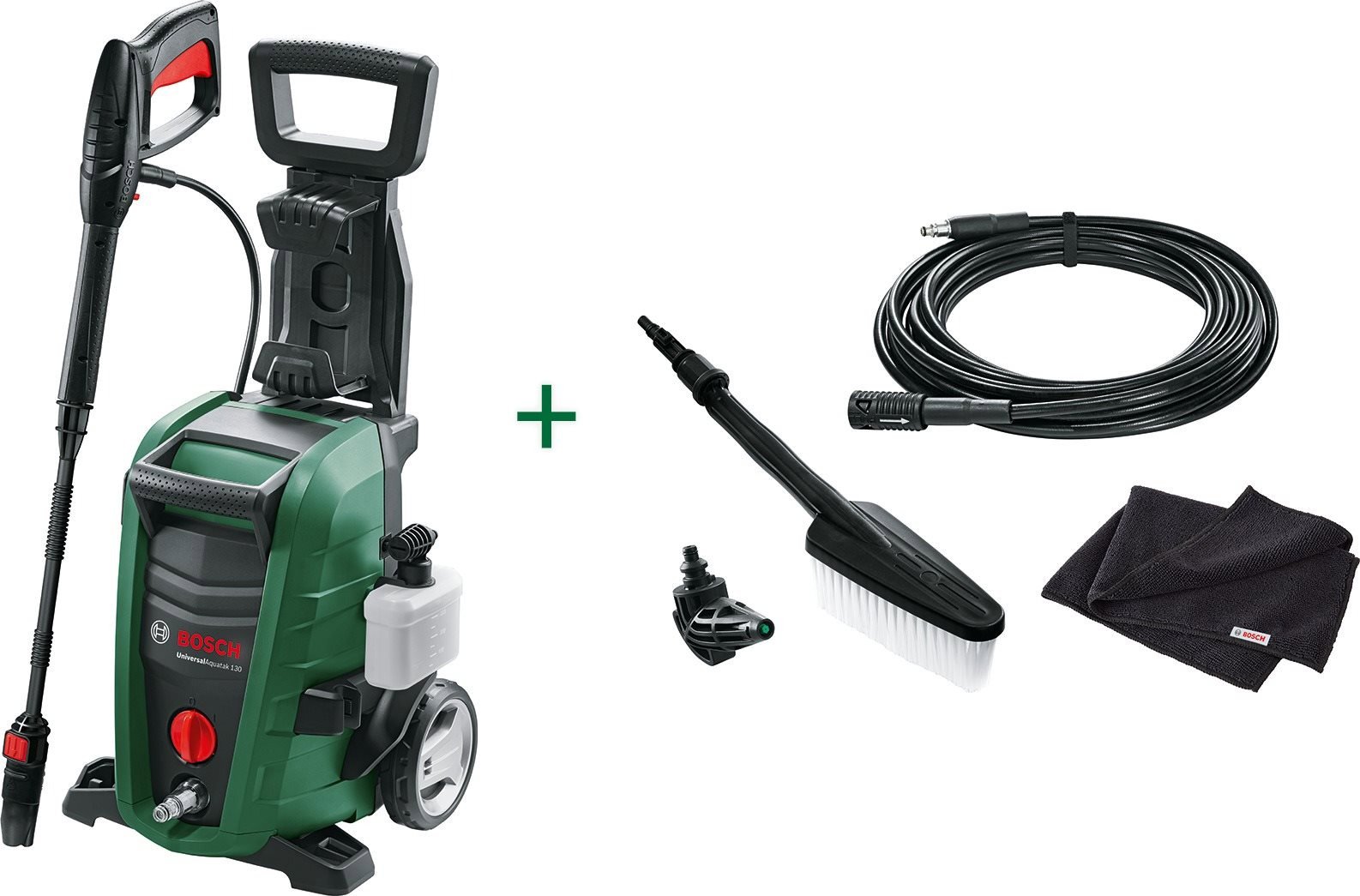 Vysokotlakový čistič Bosch Universal Aquatak 130 + Car Cleaning kit