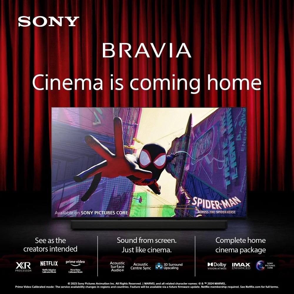 Set 75" Sony Bravia 9 + Sony BRAVIA Theatre Bar 9