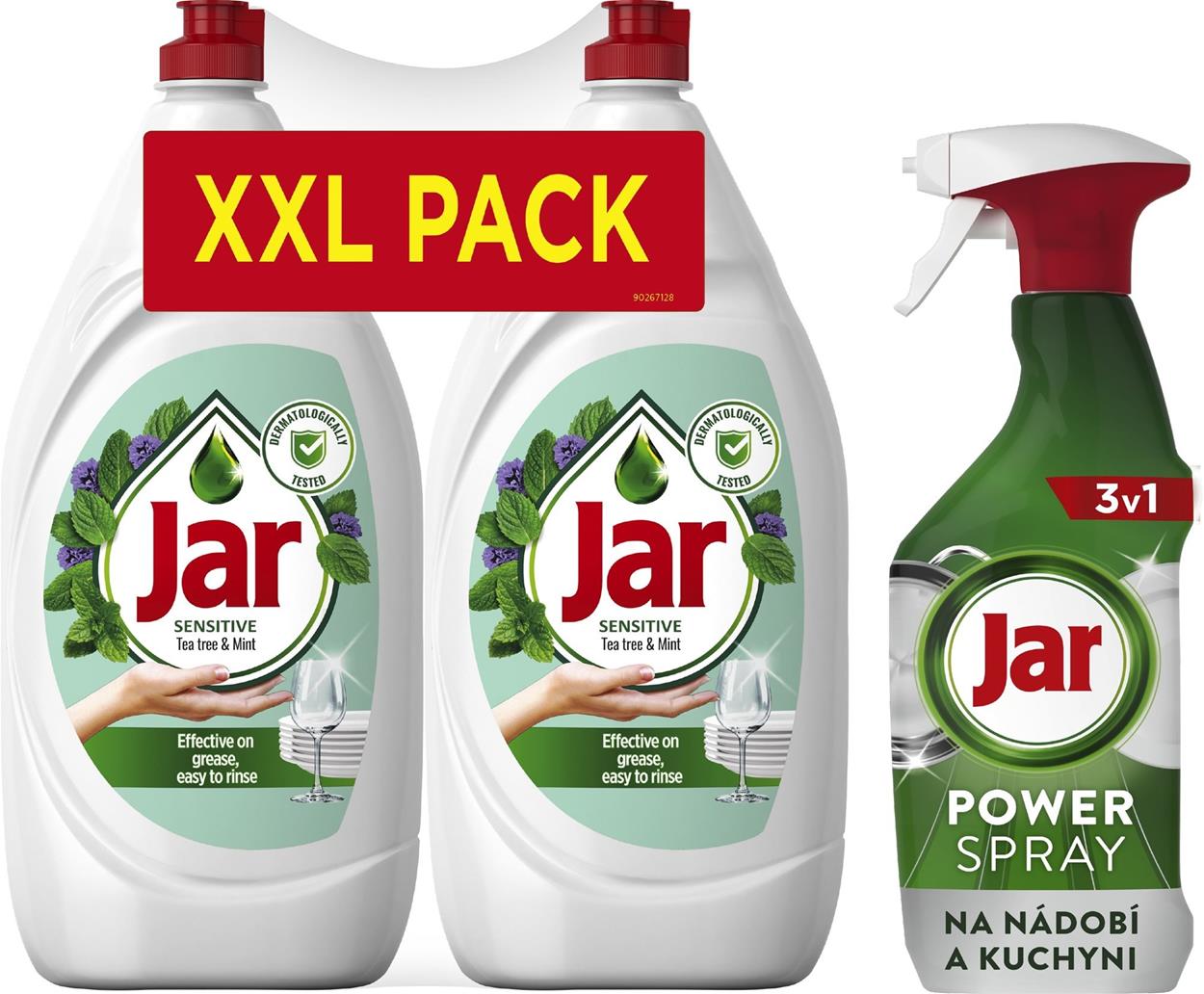 Jar + gel máta