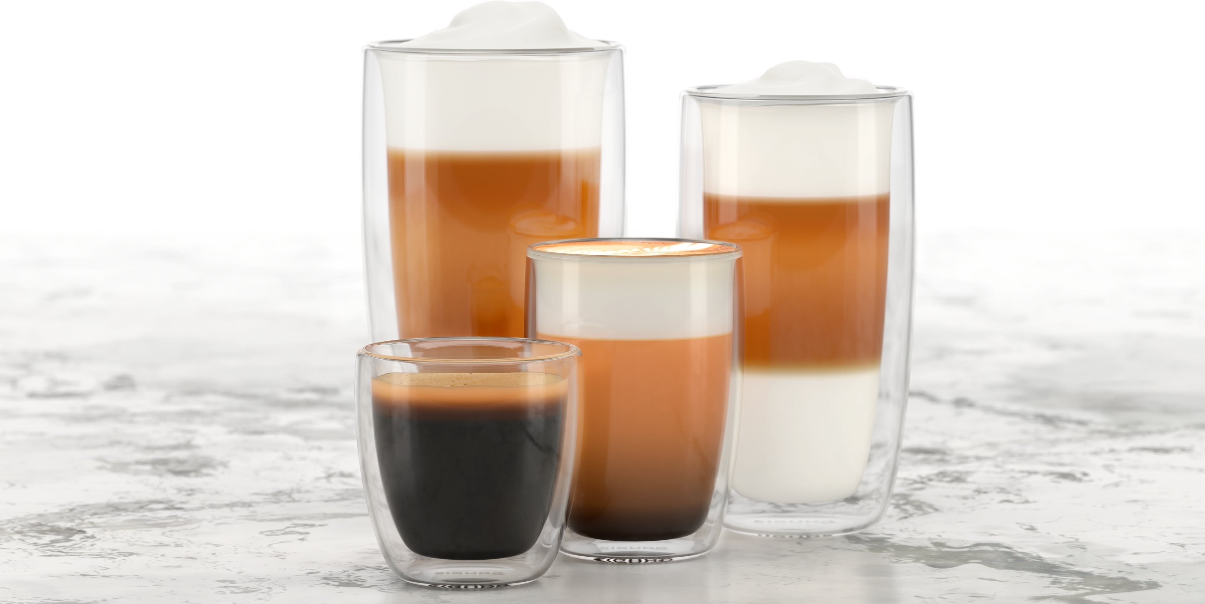 Siguro Cappuccino Thermosglas